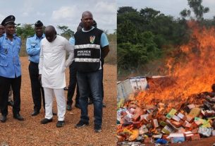 Côte d’Ivoire/ Plus de 3 tonnes de stupéfiants et 10 000 comprimés détruits