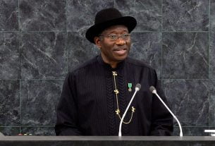 Goodluck Jonathan : des manifestants réclament sa candidature pour la présidentielle