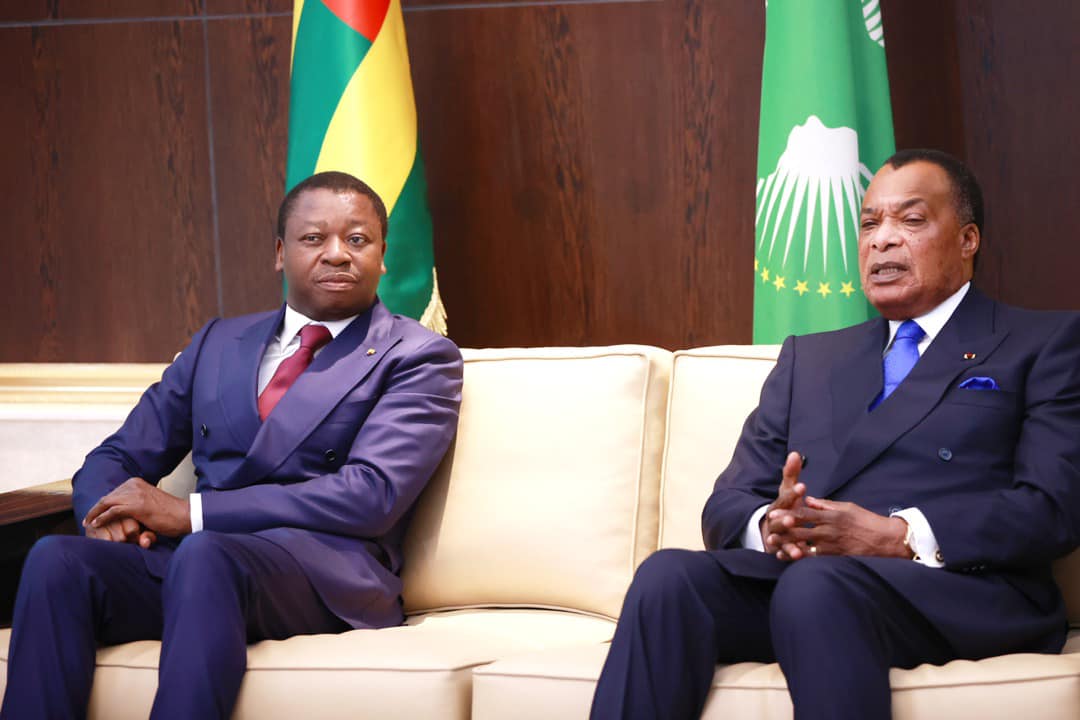 Faure Gnassingbé est au Congo-Brazzaville (vidéo)