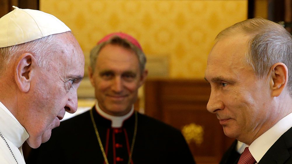 Le pape François veut rencontrer Poutine