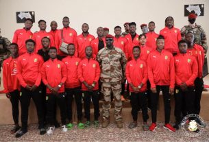 Le message de Mamadi Doumbouya à l’équipe guinéenne de football