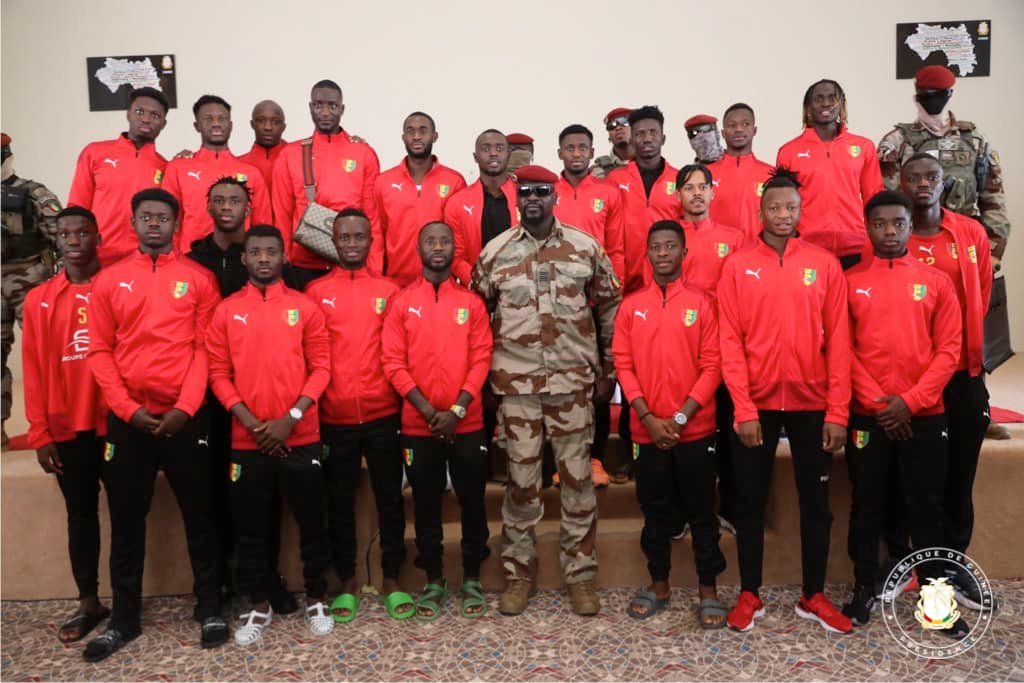 Le message de Mamadi Doumbouya à l’équipe guinéenne de football