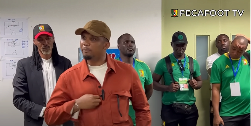 Samuel Eto'o : "chaque joueur doit mériter sa place dans l'équipe" (vidéo)