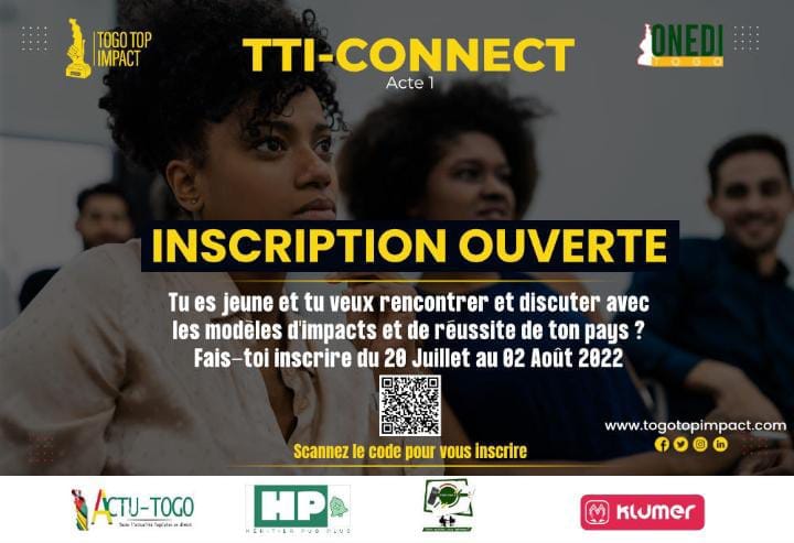 Togo/ Inscrivez-vous à TTI-CONNECT pour rencontrer des modèles de réussite !