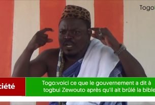 Togo : Togbui Zewouto et ses collaborateurs, libérés