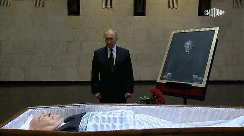 Vladimir Poutine n’assistera pas aux funérailles de Mikhaïl Gorbatchev