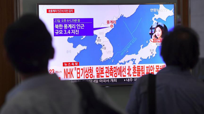 Tremblement de terre en Corée du Nord près du site d'essai nucléaire