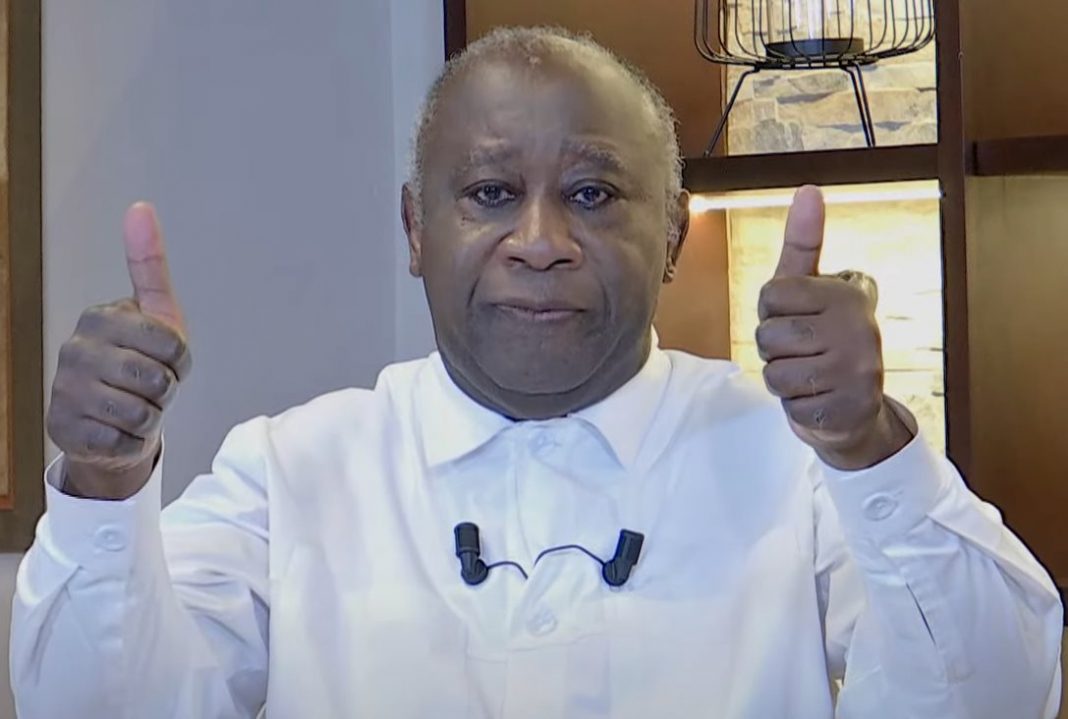 Laurent Gbagbo, candidat pour la présidentielle de 2025