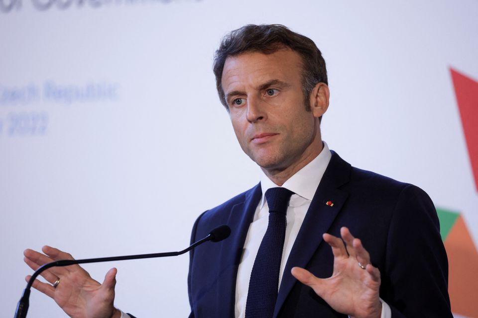 Macron annonce un fonds pour armer l'Ukraine