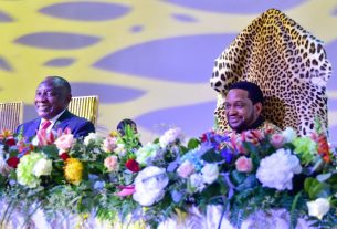 Ramaphosa reconnaît le nouveau roi zoulou