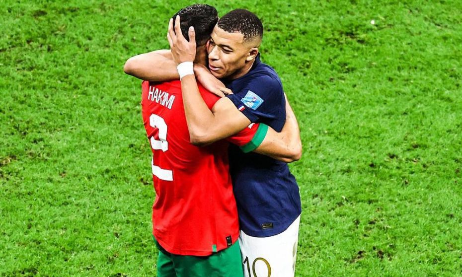 CDM 2022 : Maroc éliminé ; voici le message de Mbappé à Hakimi