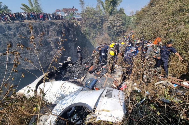 Népal : crash d’un avion avec 72 personnes à bord