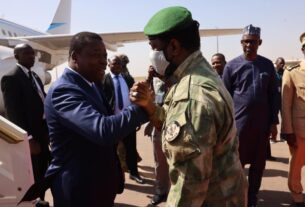 Le président togolais Faure Gnassingbé reçu par Assimi Goita (photos)