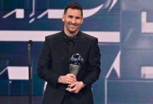 Lionel Messi, meilleur joueur FIFA The Best