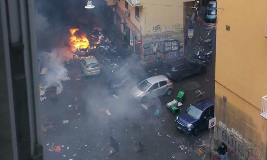 LdC : violents incidents avant Naples-Francfort