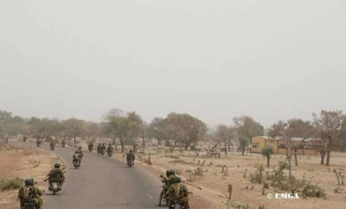 Burkina : Trois groupes de terroristes neutralisés dans le Centre-nord et le Nord