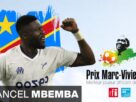 Chancel Mbemba remporte le prix Marc-Vivien Foé 2023