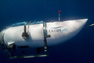 Un sous-marin explorant l'épave du Titanic porté disparu