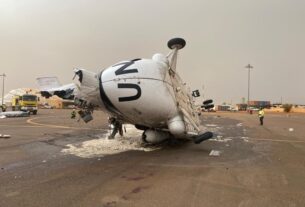 Mali : Un hélicoptère de la Minusma renversé par des vents forts