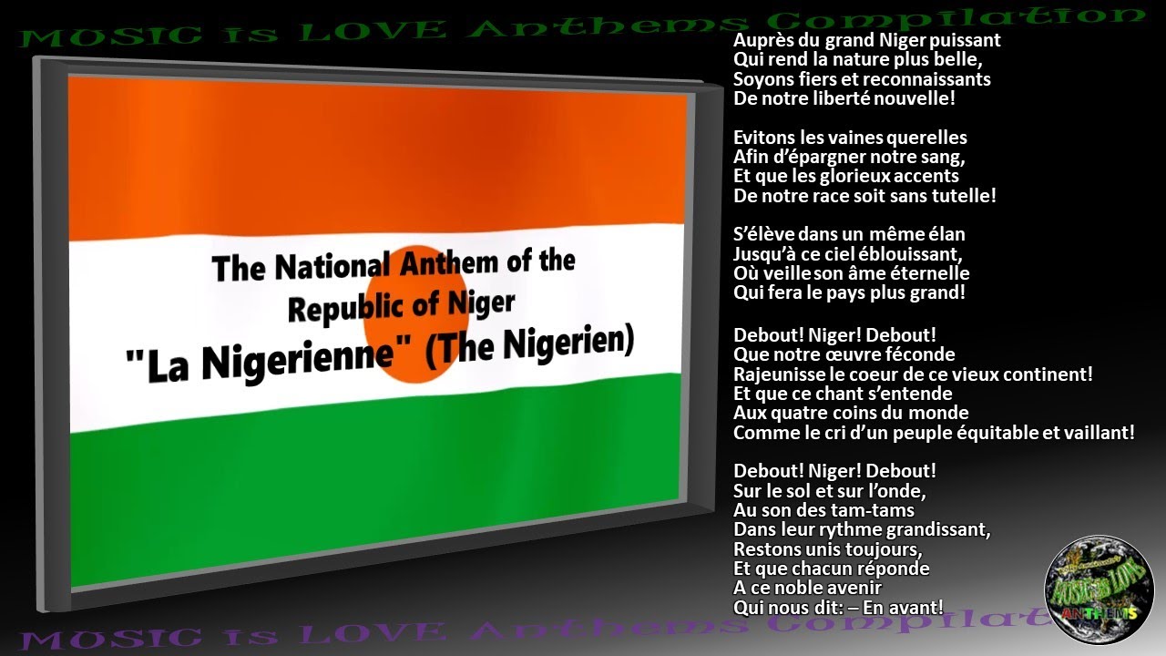 Niger : Le Parlement valide un nouvel hymne national