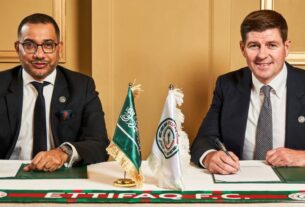 Arabie Saoudite  Steven Gerrard est le nouvel entraîneur d’Al-Ettifaq