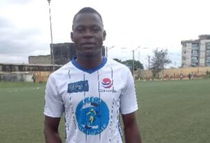 Football Côte d'Ivoire Yao Sylvain KONAN meilleur buteur du Championnat de district de Gagnoa 2023