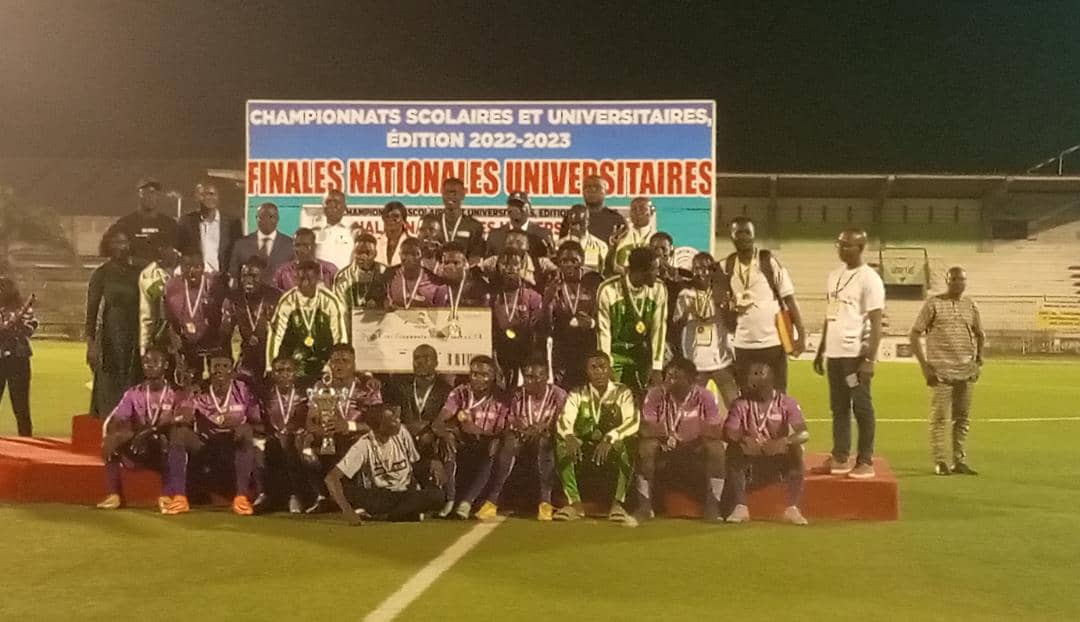 Phase nationale des championnats universitaires 2023 : l'Université de Lomé sacrée championne en football masculin 
