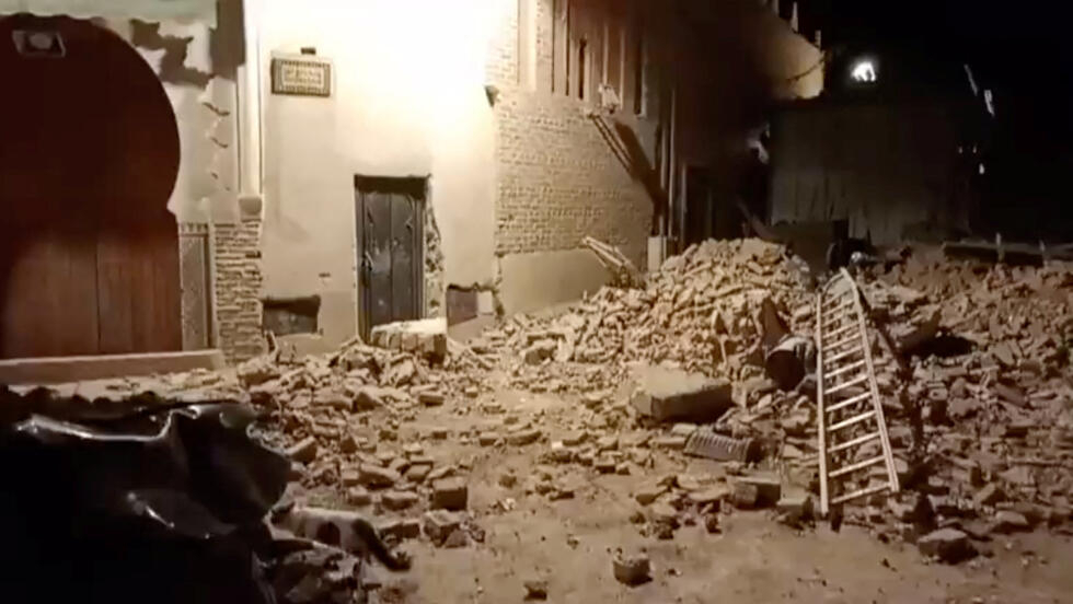 Maroc : un puissant séisme fait plus de 800 morts