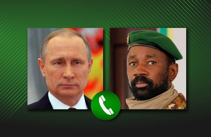 Crise au Niger : Vladimir Poutine et Assimi Goïta recommandent une résolution pacifique