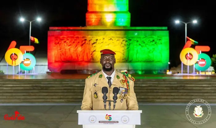 Mamadi Doumbouya : « La Guinée est sur la voie de la réconciliation, du développement et de la prospérité ».