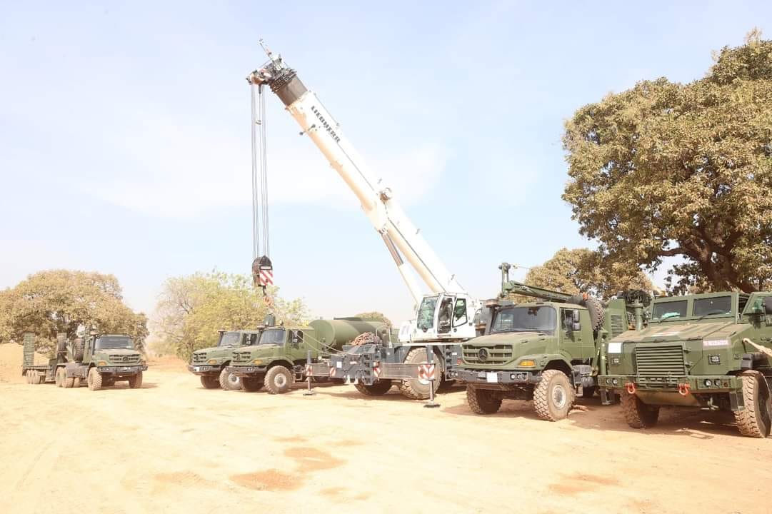 L’Allemagne offre des matériels militaires valant plus de 16 milliards F CFA au Burkina Faso
