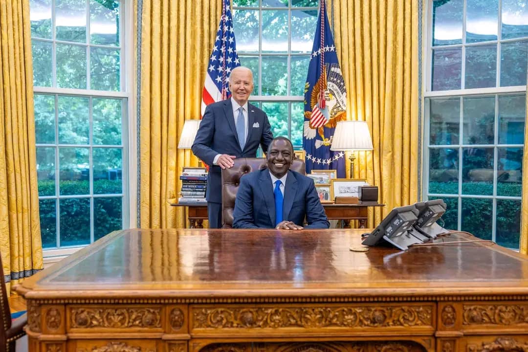 William Ruto, le président africain qui s'assoit dans le fauteuil présidentiel de Joe Biden