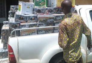 Burkina Faso : Saisie de plus de 300 cartons de boissons Vody