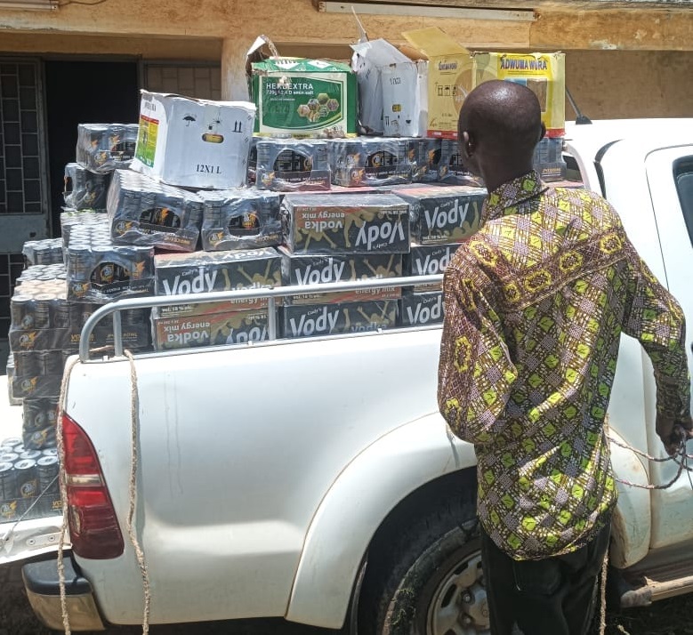 Burkina Faso : Saisie de plus de 300 cartons de boissons Vody