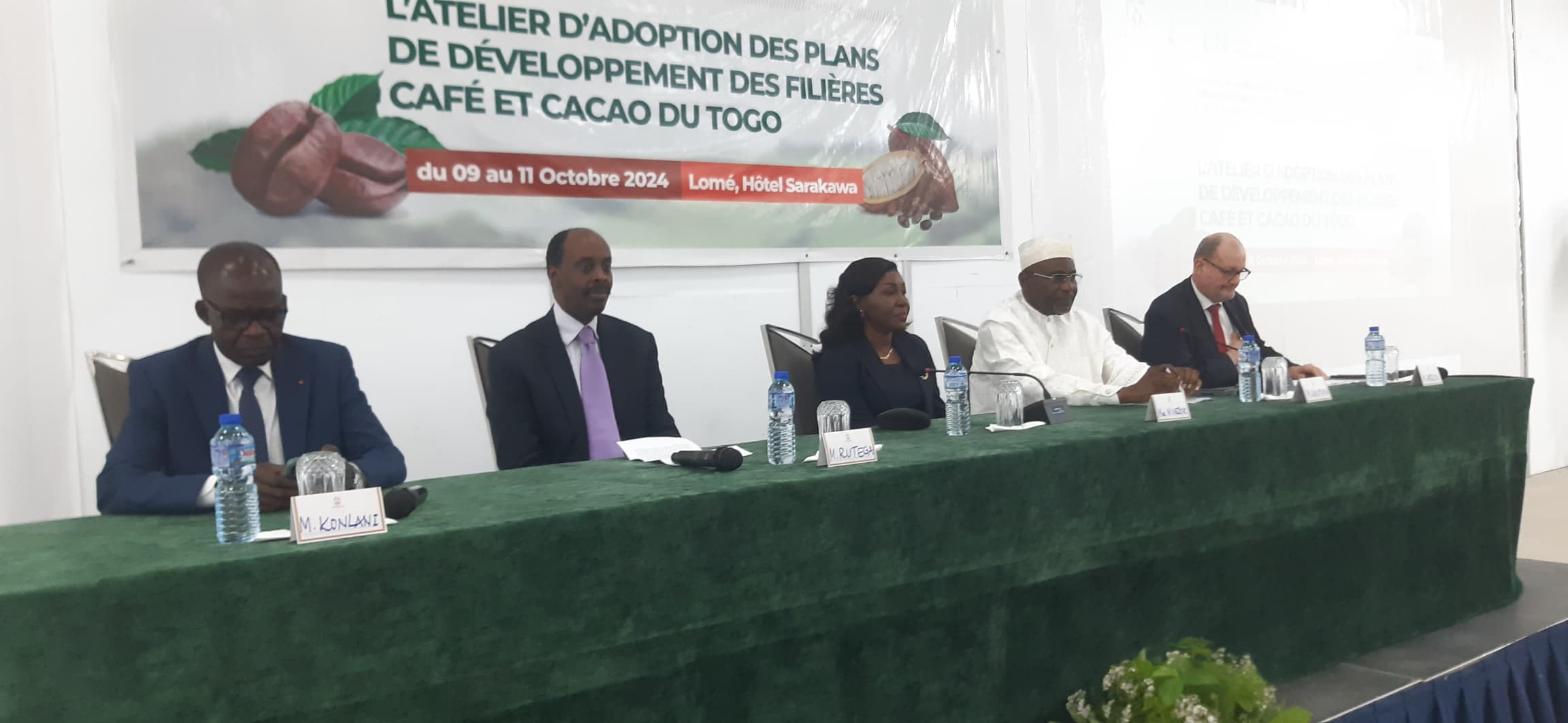 Togo : un atelier pour adopter les Plans de Développement des filières café et cacao du Togo