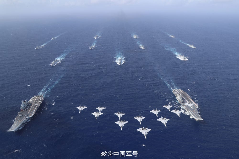 La marine chinoise montre ses muscles