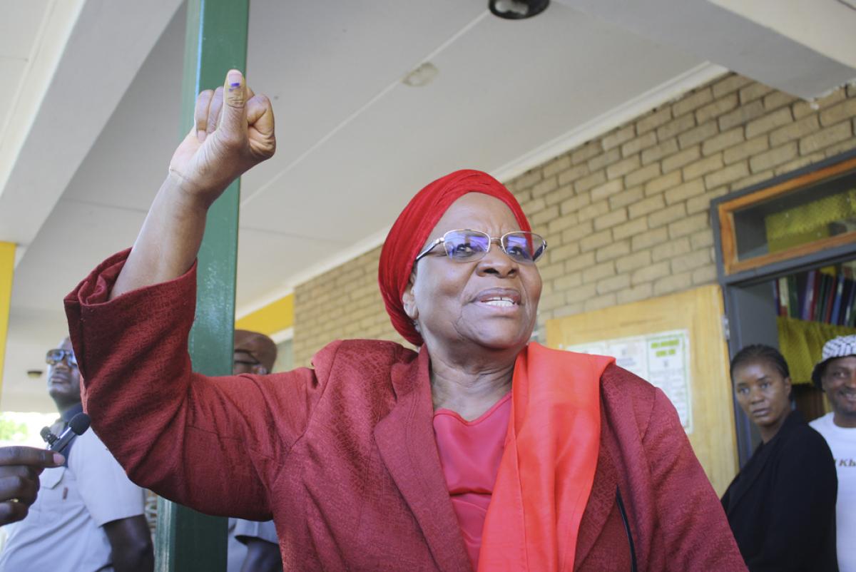Netumbo Nandi-Ndaitwah (72 ans) élue présidente de la Namibie