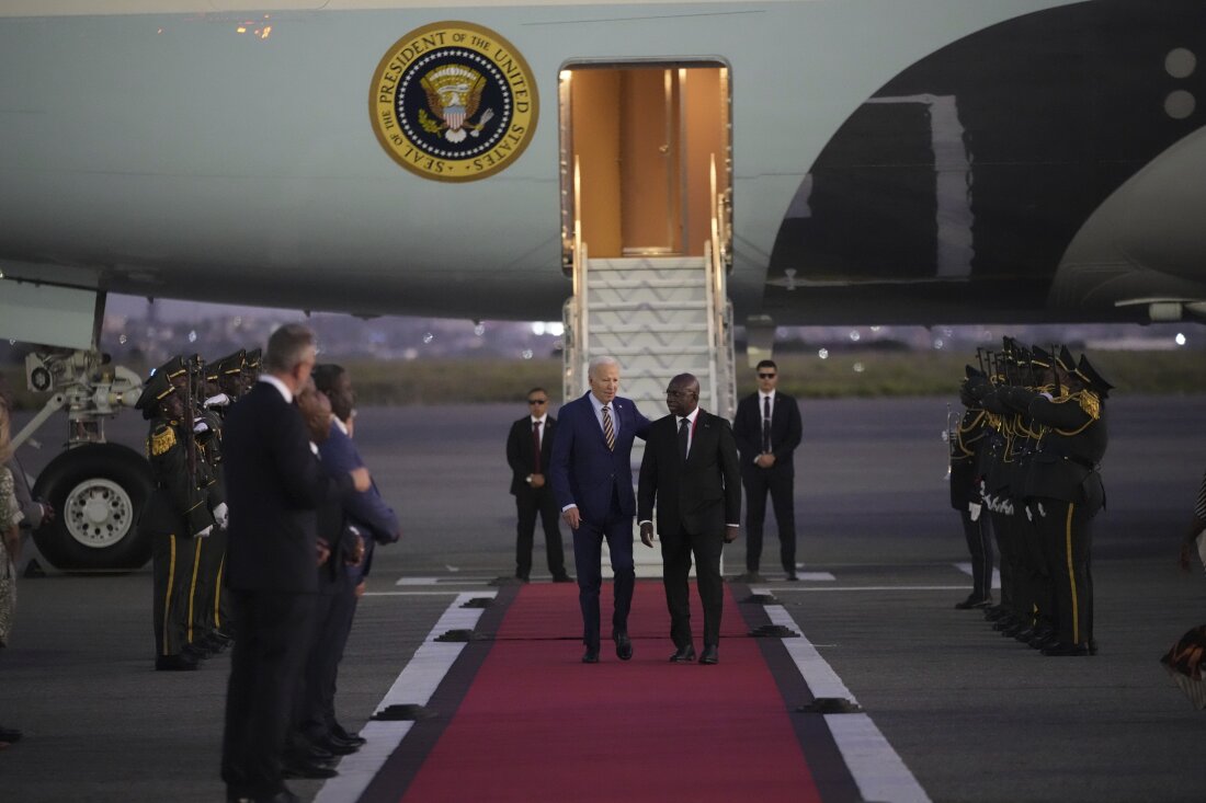Le président Joe Biden en visite de 3 jours en Angola
