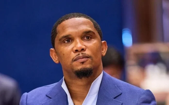 CAN 2025 la CAF sanctionne lourdement Samuel Eto’o